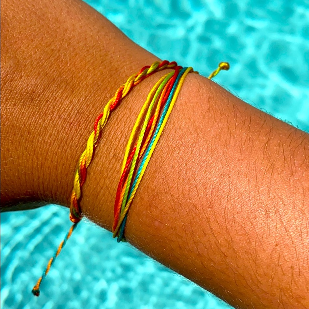 🍀Awesome Handmade Rainbow Bracelet Set🍀